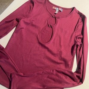 Urban outfitters, purple ring top with long sleeves. Super cute! Size medium